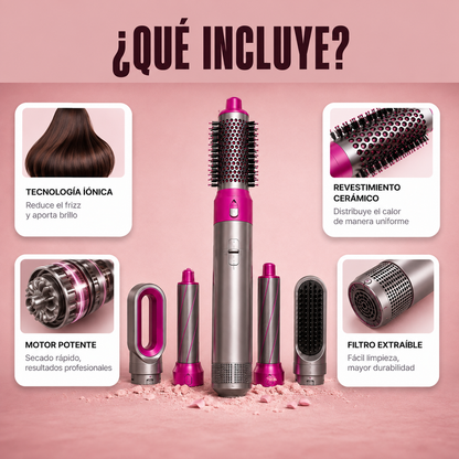 Cepillo Moldeador 5 en 1